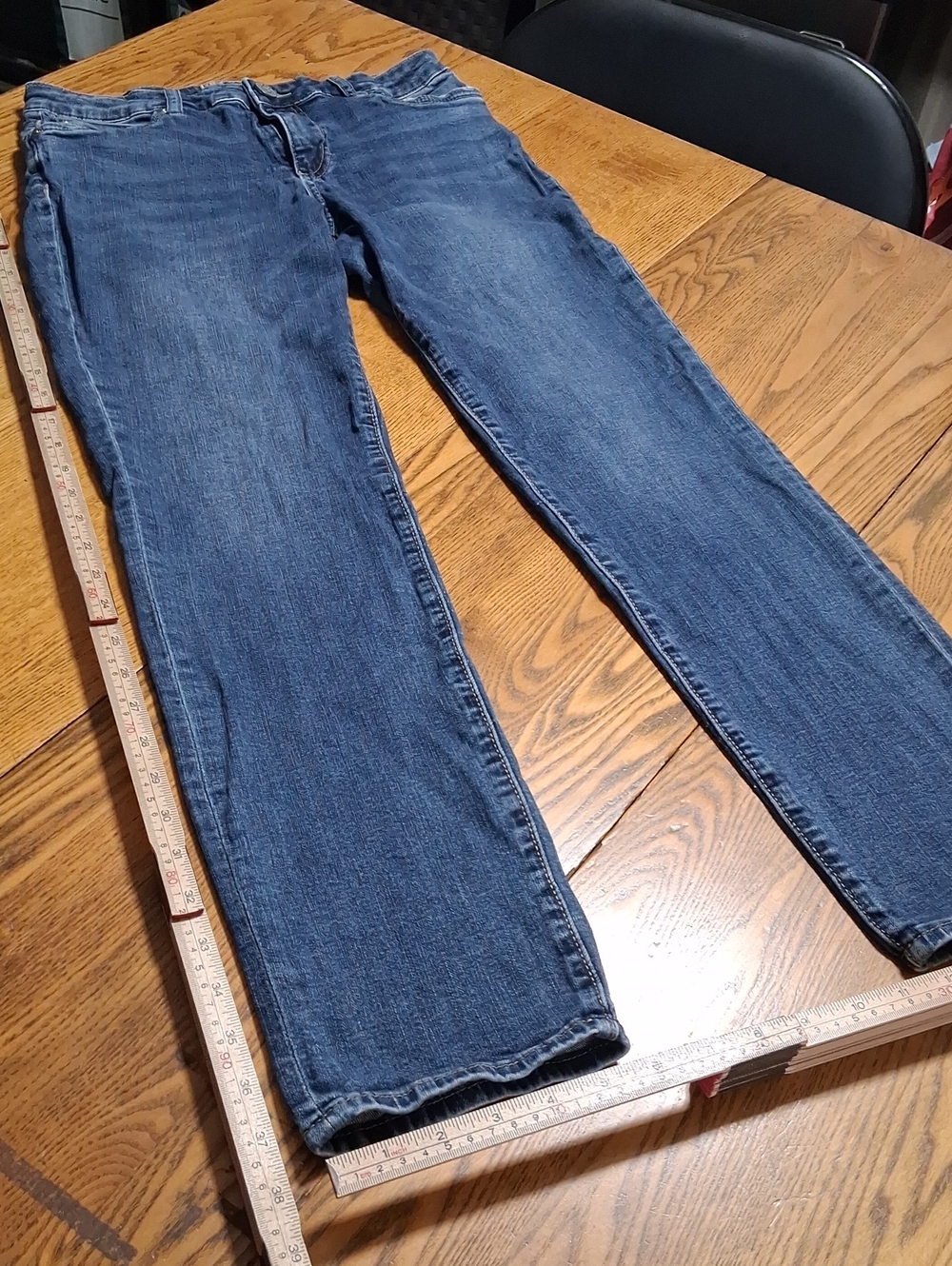 KUT FROM THE KLOTH JEANS WOMENS 6 KATY BOYFRIEND BLUE PREOWNED DENIM PANTS